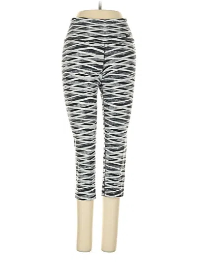Pre-owned Nike Active Pants In Silver