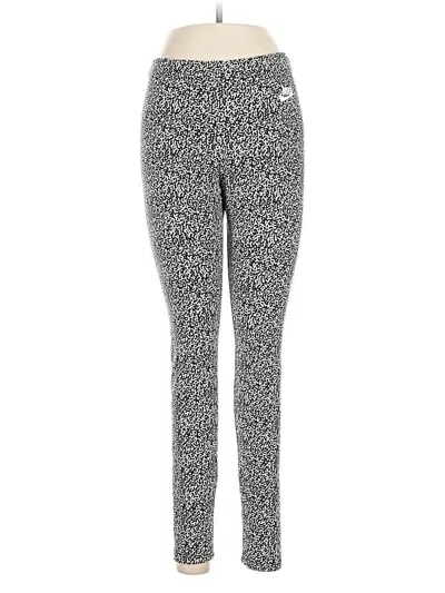 Pre-owned Nike Active Pants In Silver