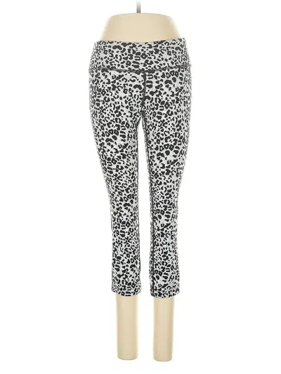 Pre-owned Nike Active Pants In Silver