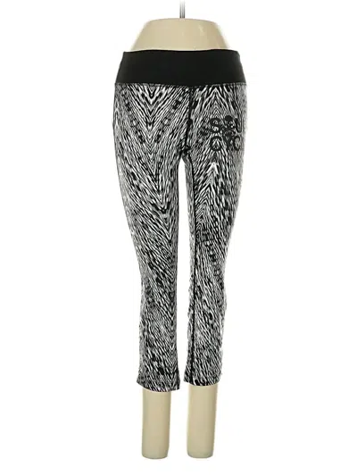 Pre-owned Nike Active Pants In Silver