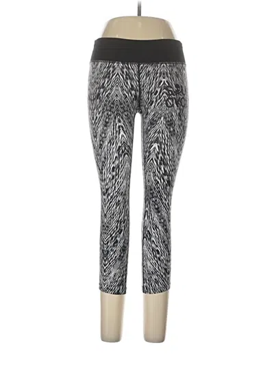 Pre-owned Nike Active Pants In Silver