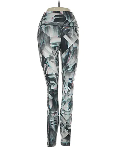 Pre-owned Nike Active Pants In Silver