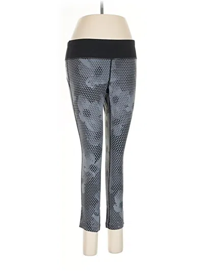 Pre-owned Nike Active Pants In Silver