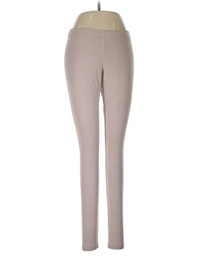 Pre-owned Nike Active Pants In Tan