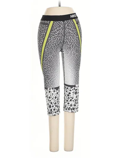 Pre-owned Nike Active Pants In White