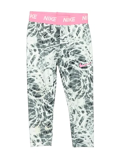 Pre-owned Nike Kids' Active Pants In White