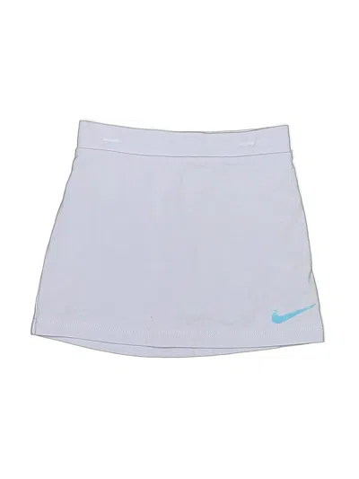 Pre-owned Nike Kids' Active Skirt In Silver