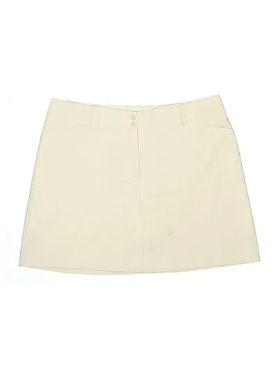 Pre-owned Nike Active Skirt In White