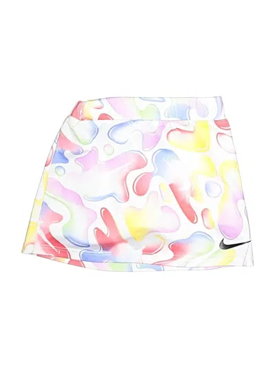 Pre-owned Nike Kids' Active Skirt In White