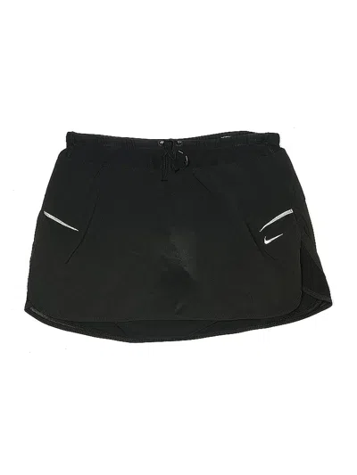 Pre-owned Nike Active Skort In Black