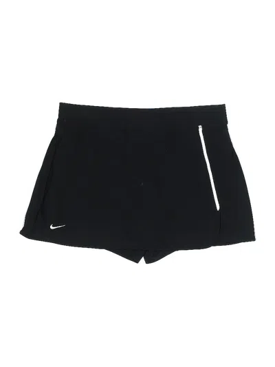 Pre-owned Nike Active Skort In Black