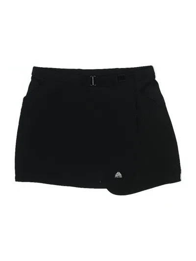 Pre-owned Nike Active Skort In Black