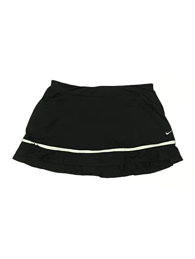 Pre-owned Nike Active Skort In Black