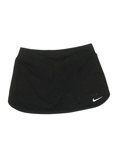 Pre-owned Nike Active Skort In Black