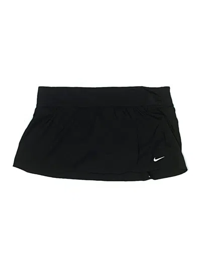 Pre-owned Nike Active Skort In Black
