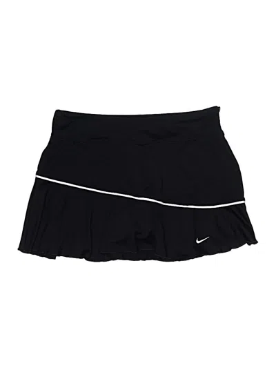 Pre-owned Nike Active Skort In Black
