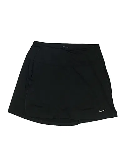 Pre-owned Nike Active Skort In Black