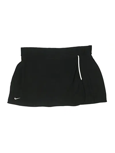 Pre-owned Nike Active Skort In Black