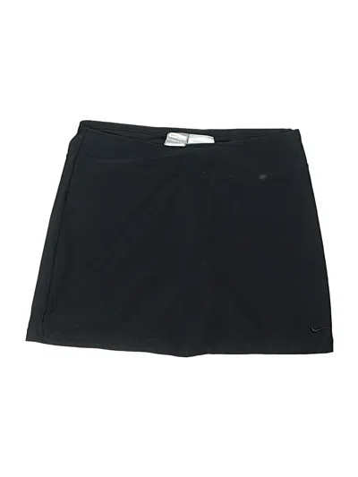 Pre-owned Nike Active Skort In Black