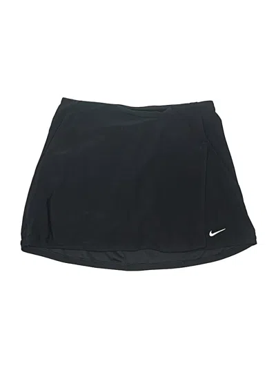 Pre-owned Nike Active Skort In Black