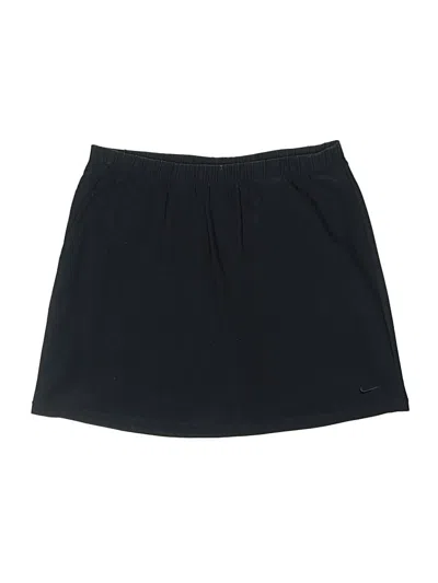 Pre-owned Nike Active Skort In Black