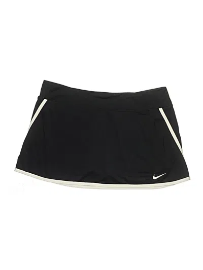 Pre-owned Nike Active Skort In Black