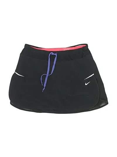 Pre-owned Nike Active Skort In Black