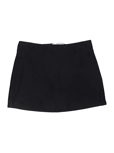 Pre-owned Nike Active Skort In Black