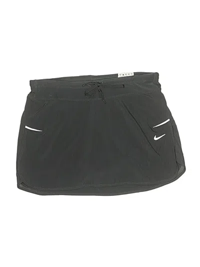 Pre-owned Nike Active Skort In Black