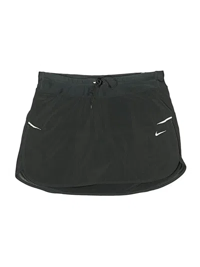 Pre-owned Nike Active Skort In Black