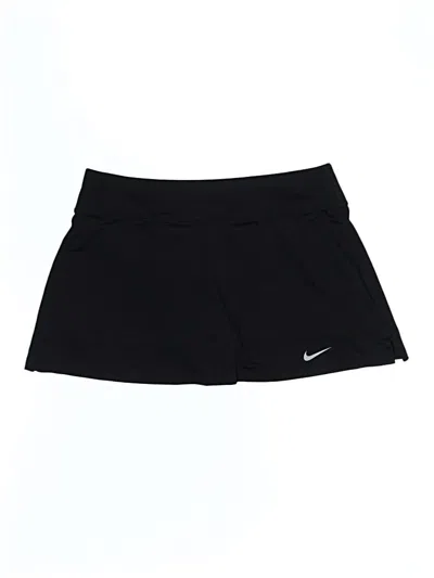 Pre-owned Nike Active Skort In Black