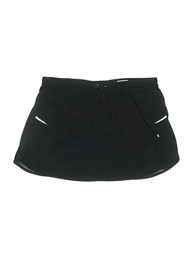 Pre-owned Nike Active Skort In Black