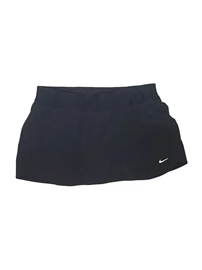 Pre-owned Nike Active Skort In Black