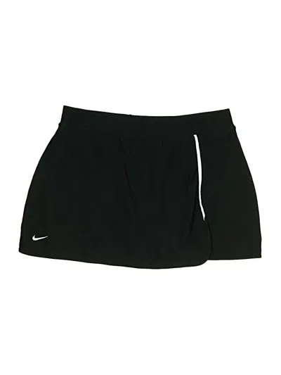 Pre-owned Nike Active Skort In Black