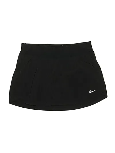 Pre-owned Nike Active Skort In Black