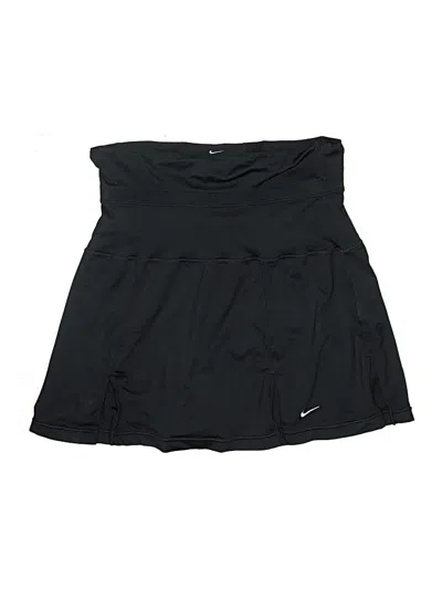 Pre-owned Nike Active Skort In Black