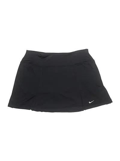 Pre-owned Nike Active Skort In Black