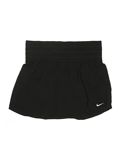 Pre-owned Nike Active Skort In Black