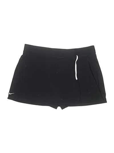 Pre-owned Nike Active Skort In Black