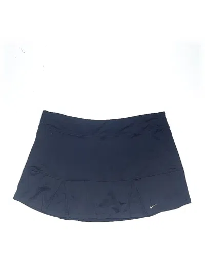Pre-owned Nike Active Skort In Blue