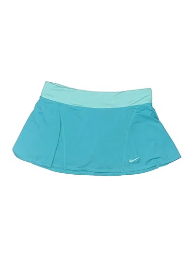 Pre-owned Nike Active Skort In Blue