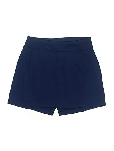 Pre-owned Nike Active Skort In Blue