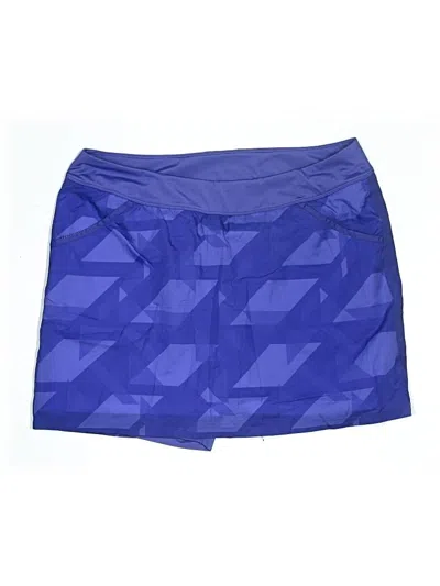 Pre-owned Nike Active Skort In Blue