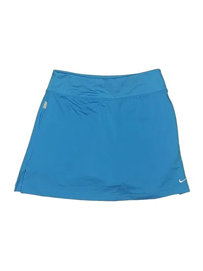 Pre-owned Nike Active Skort In Blue