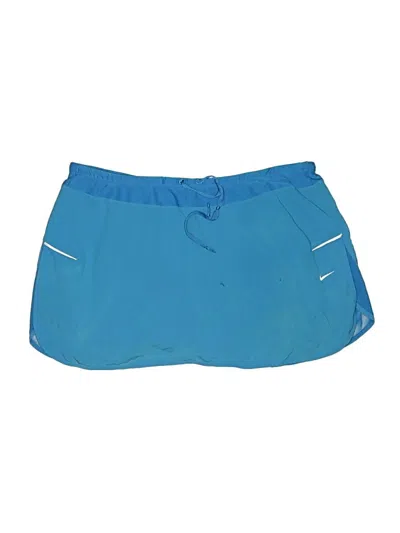 Pre-owned Nike Active Skort In Blue