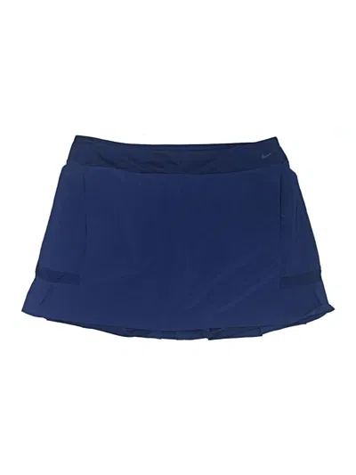 Pre-owned Nike Active Skort In Blue