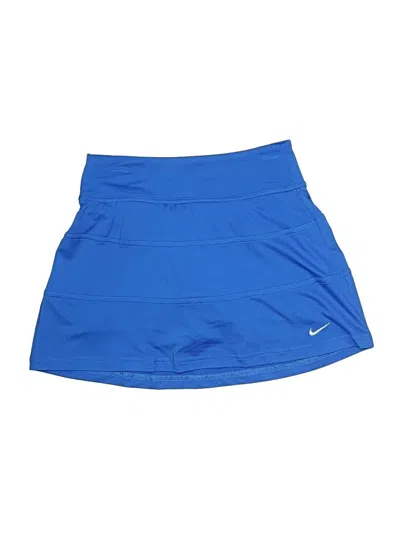 Pre-owned Nike Active Skort In Blue