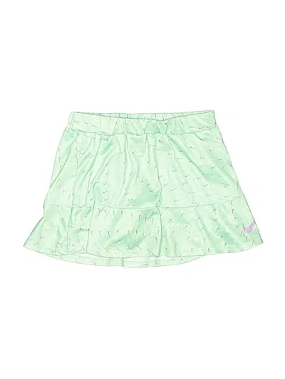 Pre-owned Nike Kids' Active Skort In Green