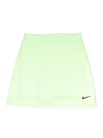 Pre-owned Nike Active Skort In Green