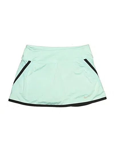Pre-owned Nike Active Skort In Green